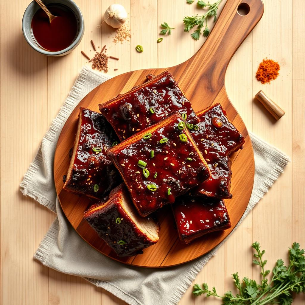 Jordy's slowcooker BBQ ribs