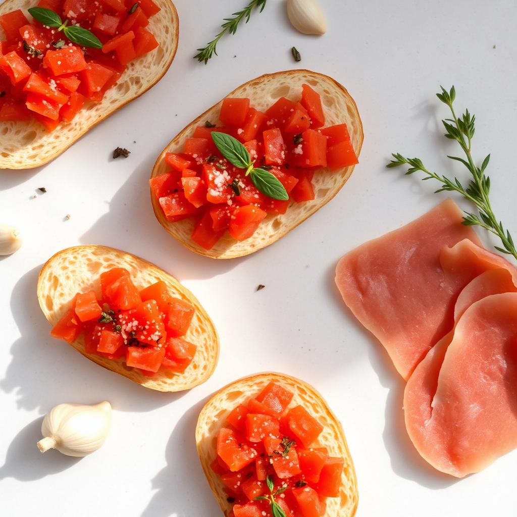 Pan con tomate